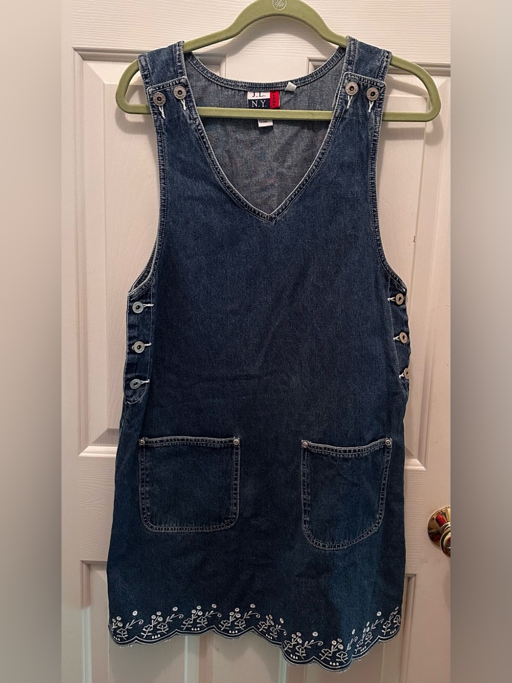 Vintage JL NY Sport denim dress